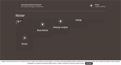 Desktop Screenshot of kancelaria-iustitia.pl